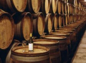 wine barrels