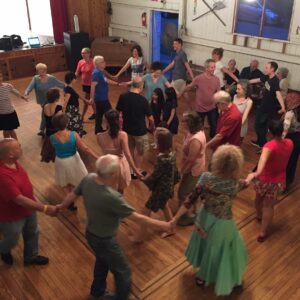Dancing the Russian Round in Goldens Bridge, NY. Photo by Drew Orr