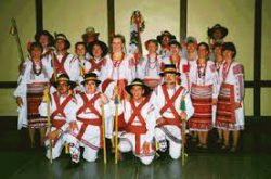 Romanian folk dance ensemble